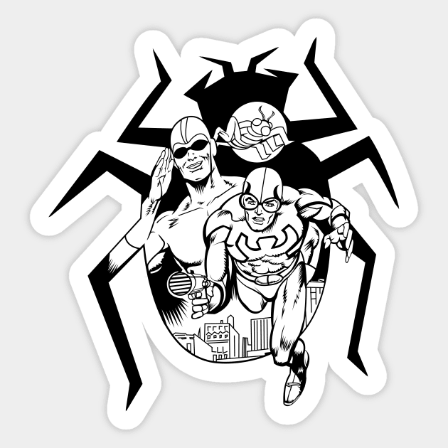 Blue Beetle Generations Sticker by RichardX